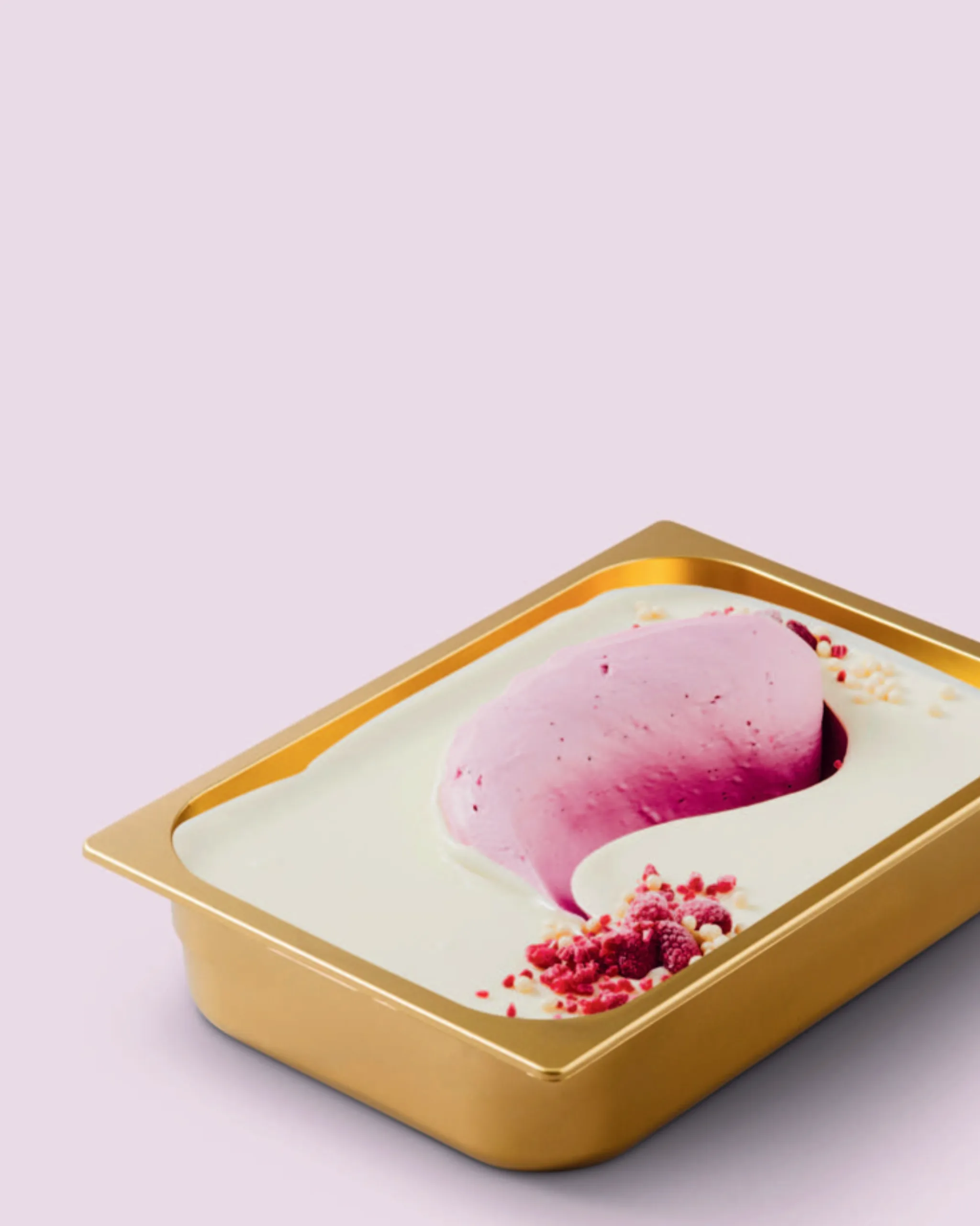 sladoled Milk Berry