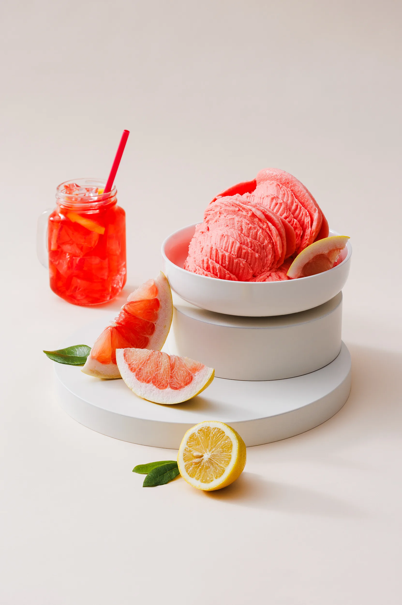 pink lemonade sladoled