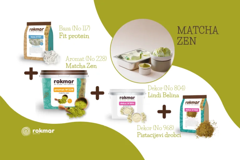 Matcha ZEN Proteinski sladoled kot odgovor na zahtevo sodobnega potrošnika